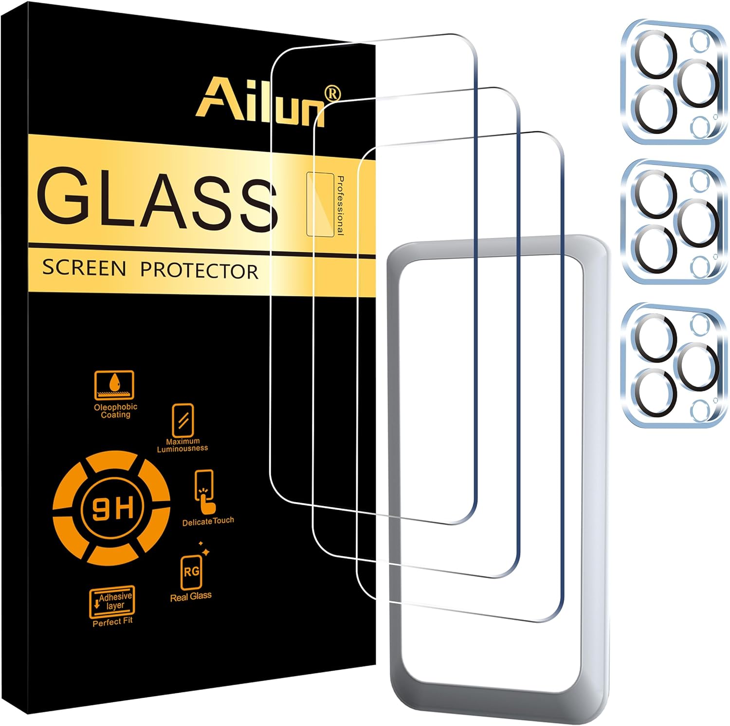 iPhone Screen Protector Promax – Ailun 3-Pack: Affordable and Effective