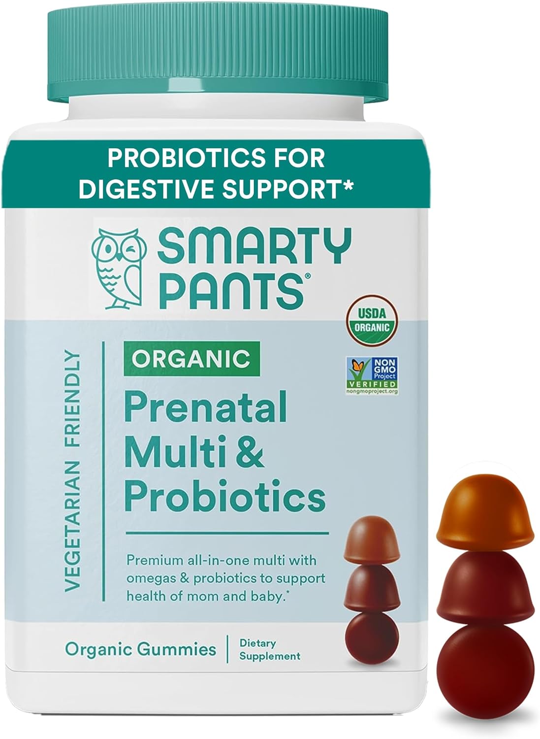Review of Organic Prenatal Gummies by SmartyPants