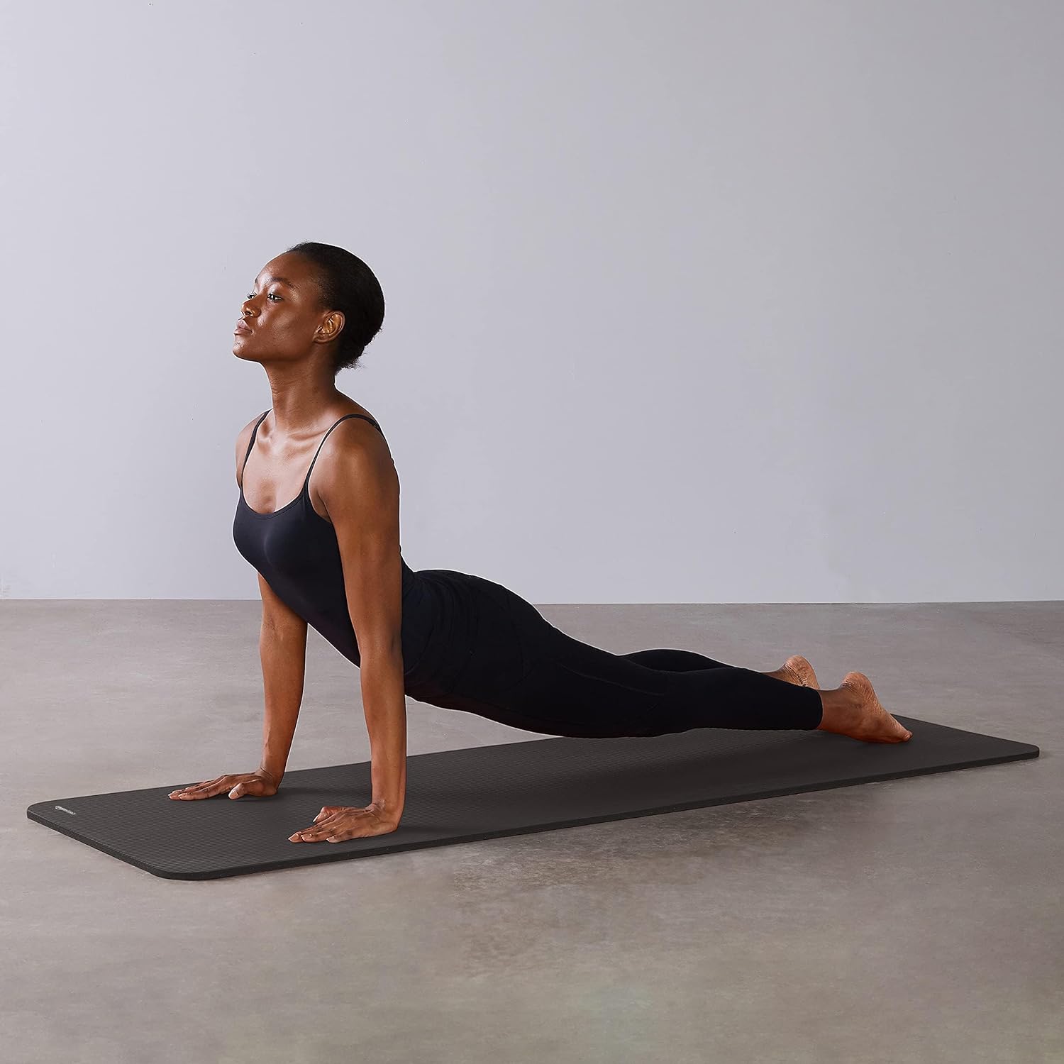 Amazon Basics Yoga Mat Enhances Fitness Routine
